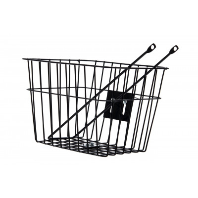 Košík na riadidlá s podporou KLIP KP-4 Čierny